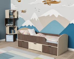 Кровать Малыш Мини Винтерберг, Дуб молочный Ярофф в Муравленко - muravlenko.mebel-tymen.ru | фото