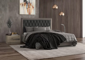 Кровать Мартина с пуговицами 1600 в Муравленко - muravlenko.mebel-tymen.ru | фото