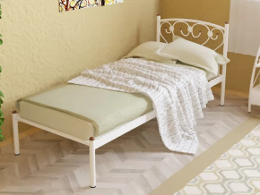 Кровать металлическая Ева белая в Муравленко - muravlenko.mebel-tymen.ru | фото