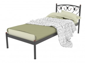 Кровать металлическая Ева черная в Муравленко - muravlenko.mebel-tymen.ru | фото