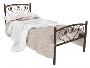 Кровать металлическая Ева Plus коричневая в Муравленко - muravlenko.mebel-tymen.ru | фото