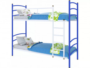 Кровать Милана duo синяя в Муравленко - muravlenko.mebel-tymen.ru | фото