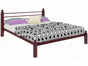 Кровать Милана Lux коричневая в Муравленко - muravlenko.mebel-tymen.ru | фото