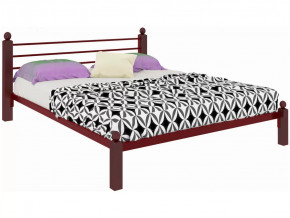 Кровать Милана Lux красная в Муравленко - muravlenko.mebel-tymen.ru | фото