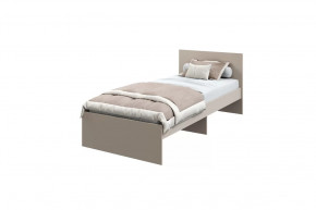 Кровать "МОНА" 2000* 900мм, (без матраса), ЛДСП кашемир (ламели) в Муравленко - muravlenko.mebel-tymen.ru | фото