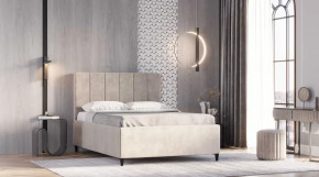 Кровать Оливия 1400 Бежевый в Муравленко - muravlenko.mebel-tymen.ru | фото