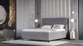 Кровать Оливия 1600 Серый в Муравленко - muravlenko.mebel-tymen.ru | фото