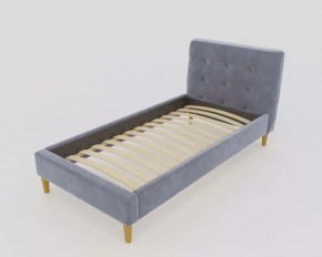 Кровать Пайли 900 Серый в Муравленко - muravlenko.mebel-tymen.ru | фото