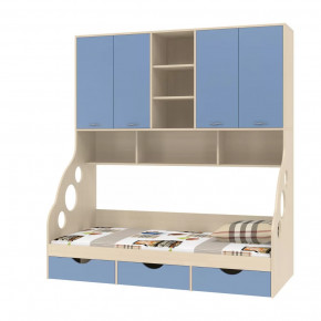 Кровать с антресолью Дельта-21.11 в Муравленко - muravlenko.mebel-tymen.ru | фото