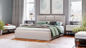 Кровать с ПМ «Стелла» Тип 1 с заглушиной Велюр Confetti Cream в Муравленко - muravlenko.mebel-tymen.ru | фото