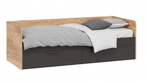 Кровать «Стелла» Серый вулкан, Фон Серый, Яблоня Беллуно в Муравленко - muravlenko.mebel-tymen.ru | фото