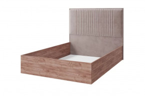 Кровать Тоскана, 1400*2000 мм, дуб табачный/бежевый в Муравленко - muravlenko.mebel-tymen.ru | фото