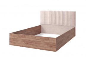 Кровать Тоскана, 1600*2000 мм, дуб табачный, ткань Модус 02 в Муравленко - muravlenko.mebel-tymen.ru | фото