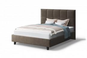 Кровать Велла 1200*2000 мм, на опорах, коричневый в Муравленко - muravlenko.mebel-tymen.ru | фото