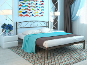 Кровать Вероника коричневая в Муравленко - muravlenko.mebel-tymen.ru | фото