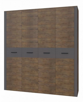 "КУБА" шкаф ШР-4 платье и бельё в Муравленко - muravlenko.mebel-tymen.ru | фото