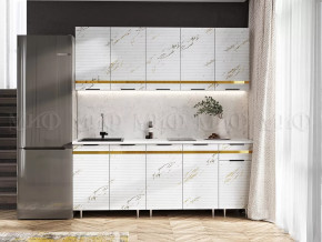 Кухня Милена 2,0м (Мрамор золото (Антарес)) в Муравленко - muravlenko.mebel-tymen.ru | фото