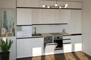 Кухонный гарнитур Амели люкс 3000 мм в Муравленко - muravlenko.mebel-tymen.ru | фото