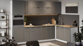 Кухонный гарнитур «Белладжио» №5 Белый, Софт капучино в Муравленко - muravlenko.mebel-tymen.ru | фото