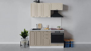 Кухонный гарнитур «Бьянка» длиной 160 см со шкафом НБ в Муравленко - muravlenko.mebel-tymen.ru | фото