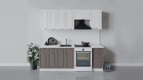 Кухонный гарнитур «Бьянка» длиной 220 см в Муравленко - muravlenko.mebel-tymen.ru | фото