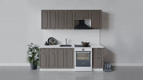 Кухонный гарнитур «Бьянка» длиной 220 см в Муравленко - muravlenko.mebel-tymen.ru | фото