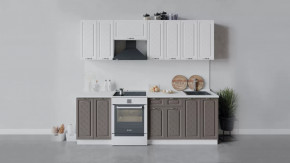 Кухонный гарнитур «Бьянка» длиной 240 см в Муравленко - muravlenko.mebel-tymen.ru | фото