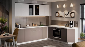 Кухонный гарнитур «Габриэлла» №11 Белый/Сноу/Муссон в Муравленко - muravlenko.mebel-tymen.ru | фото