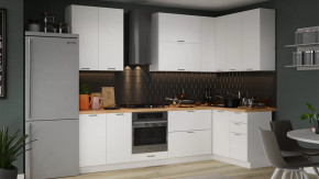 Кухонный гарнитур «Габриэлла» №18 Белый, Сноу в Муравленко - muravlenko.mebel-tymen.ru | фото