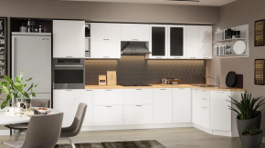 Кухонный гарнитур «Габриэлла» №2 Белый/Сноу в Муравленко - muravlenko.mebel-tymen.ru | фото