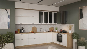 Кухонный гарнитур «Габриэлла» №21 Дуб Крафт золотой, Крем в Муравленко - muravlenko.mebel-tymen.ru | фото