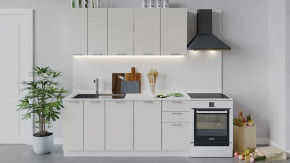 Кухонный гарнитур «Габриэлла» длиной 180 см Белый/Крем в Муравленко - muravlenko.mebel-tymen.ru | фото