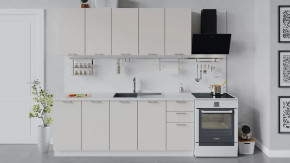 Кухонный гарнитур «Габриэлла» длиной 200 см Белый/Крем в Муравленко - muravlenko.mebel-tymen.ru | фото