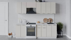 Кухонный гарнитур «Габриэлла» длиной 240 см Белый/Крем в Муравленко - muravlenko.mebel-tymen.ru | фото