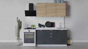 Кухонный гарнитур «Гранита» длиной 150 см в Муравленко - muravlenko.mebel-tymen.ru | фото