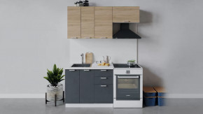 Кухонный гарнитур «Гранита» длиной 160 см в Муравленко - muravlenko.mebel-tymen.ru | фото