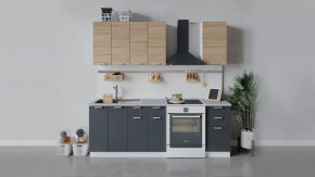 Кухонный гарнитур «Гранита» длиной 160 см в Муравленко - muravlenko.mebel-tymen.ru | фото