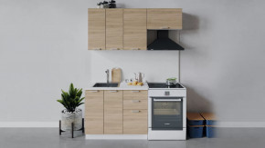 Кухонный гарнитур «Гранита» длиной 160 см в Муравленко - muravlenko.mebel-tymen.ru | фото