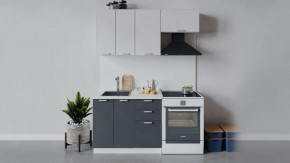 Кухонный гарнитур «Гранита» длиной 160 см в Муравленко - muravlenko.mebel-tymen.ru | фото