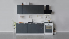 Кухонный гарнитур «Гранита» длиной 200 см в Муравленко - muravlenko.mebel-tymen.ru | фото