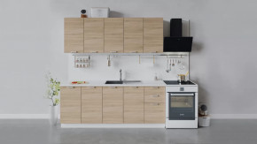 Кухонный гарнитур «Гранита» длиной 200 см в Муравленко - muravlenko.mebel-tymen.ru | фото