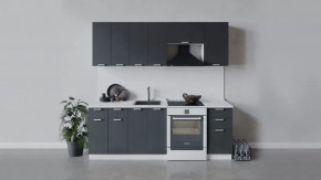 Кухонный гарнитур «Гранита» длиной 220 см в Муравленко - muravlenko.mebel-tymen.ru | фото