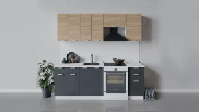 Кухонный гарнитур «Гранита» длиной 220 см в Муравленко - muravlenko.mebel-tymen.ru | фото