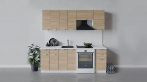 Кухонный гарнитур «Гранита» длиной 220 см в Муравленко - muravlenko.mebel-tymen.ru | фото