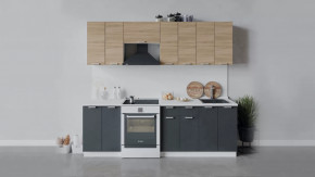 Кухонный гарнитур «Гранита» длиной 240 см в Муравленко - muravlenko.mebel-tymen.ru | фото