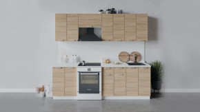 Кухонный гарнитур «Гранита» длиной 240 см в Муравленко - muravlenko.mebel-tymen.ru | фото