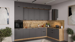 Кухонный гарнитур «Гренада» №20 Дуб Крафт золотой, Холст Вулкан в Муравленко - muravlenko.mebel-tymen.ru | фото