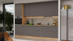 Кухонный гарнитур «Кимберли» №12 Дуб Крафт золотой, Муссон в Муравленко - muravlenko.mebel-tymen.ru | фото