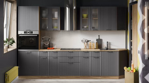 Кухонный гарнитур «Кимберли» №3 Дуб Крафт золотой, Муссон в Муравленко - muravlenko.mebel-tymen.ru | фото