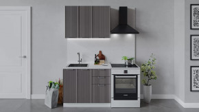 Кухонный гарнитур «Кимберли» длиной 100 см Белый, Муссон в Муравленко - muravlenko.mebel-tymen.ru | фото